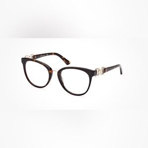 Marciano GM0392 052 Tortoise Round Plastic Eyeglasses Frame 53-20-140